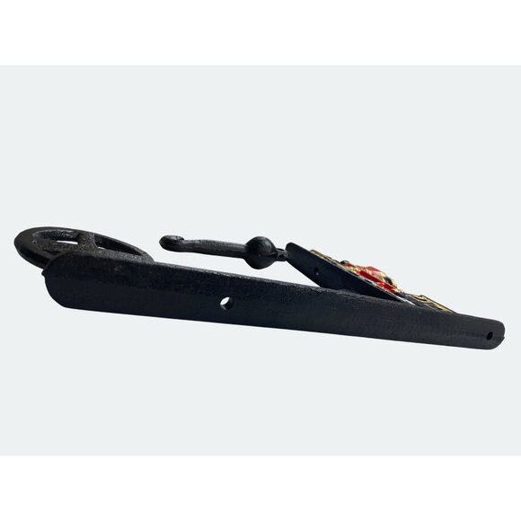 Vintage Ashley Belle Cast Iron Train Wall Bracket Hook Set - Picture 3 of 6